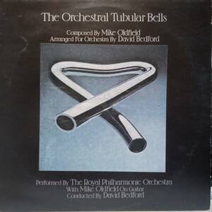 英VIRGINオリジLP！赤竜双子ラベル！Mike Oldfield, David Bedford / The Orchestral Tubular Bells 1975年 V 2026 初回シール貼付ジャケ