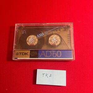 【同梱可能】 AXIA アクシア ps-Ⅰs 60 使用済み 中古 カセットテープ TK2 トマリリスト