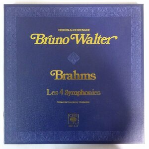 19059931;【仏CBS/3LP箱】ワルター ブラームス/交響曲全集