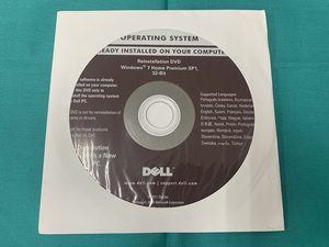 新品■DELL OPERATING SYSTEM Reinstallation DVD（DellP/N 0V8254）★即決即納★送料無料