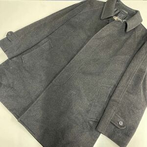 SANYO COAT Mサイズ メンズ ウール wool 日本製 MADE IN JAPAN ブラック 黒 カシミヤ混 三陽商会