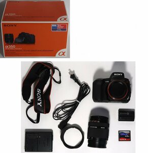 SONY α350, DSLR-A350, DT 18-200mmレンズ付き, 中古