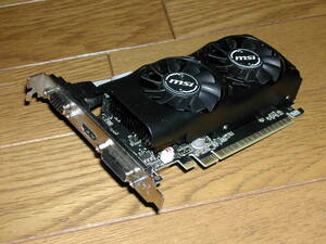 ジャンクグラボ　MSI　N750Ti-2GD5TLP　ロープロファイル対応グラボ