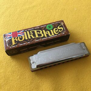 ハーモニカ TOMBO Folk Blues B フォークソング　ブルース　ロック　トンボ楽器