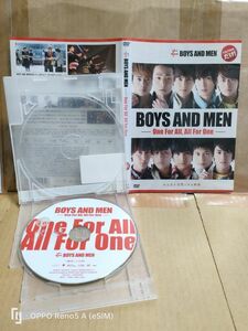 ◆『BOYS AND MEN －One For All, All For One－　レンタル落ちDVD』◆