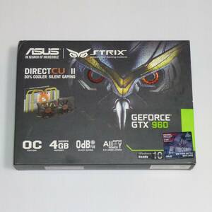 ★グラフィックボード ASUS GeForce GTX960 STRIX-GTX960-DC2OC-4GD5★ PCパーツ グラボ NVIDIA エヌビディア