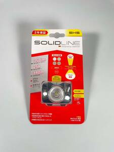 LEDLENSER ヘッドライト Solidline SH5 防水 防塵 IP54 最大350ルーメン 単4電池 502205 登山 キャンプ レッドレンザー ヘッドランプ