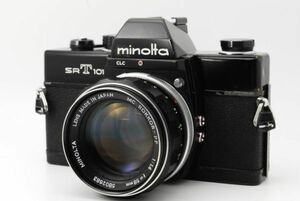 ミノルタ minolta SR-T101 / MC ROKKOR-PF 58mm F/1.4 カメラレンズセット -059