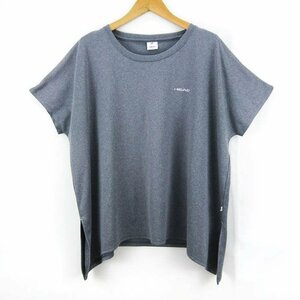 ヘッド Tシャツ 半袖 メッシュ スポーツウエア トップス レディース Lサイズ グレー HEAD