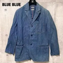 BLUEBLUE デニムジャケット HEMP ハリラン カバーオール ブルー L