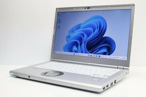 1円スタート ノートパソコン Windows11 Panasonic レッツノート CF-LV7 第8世代 Core i5 SSD256GB メモリ8GB Windows10 14インチ カメラ