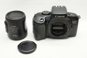 【アルプスカメラ】ジャンク品 Canon キヤノン EOS 700 QD + 35-80mm POWER ZOOM フィルム一眼レフカメラ 230416z