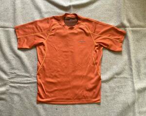 patagonia キャプリーン 半袖 Tシャツ Sサイズ オレンジ トレーニング 廃盤 ビンテージ ランニング ジョギング