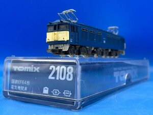 ☆4CK2213　N-EL　TOMIX　トミックス　国鉄　EF64形　電機機関車　品番 2108