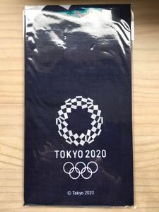 TOKYO2020 東京オリンピックエンブレム柄 手ぬぐい【藍】オフィシャルグッズ olympic