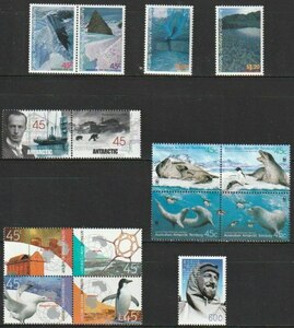 オーストラリア南極1６　1996年～2012年（未使用 記念　船　ペンギン　アザラシ　小ロット）１５種