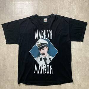 マリリンマンソン　グロテスクバーレスク　2003 バンドtシャツ　Marilyn Manson 00s Tシャツ NIRVANA レッチリ　ヴィンテージ　ビンテージ