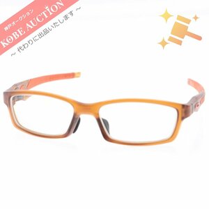 ■ オークリー 眼鏡 クロスリンク OX8029-0356 度あり オレンジ系 ケース付き