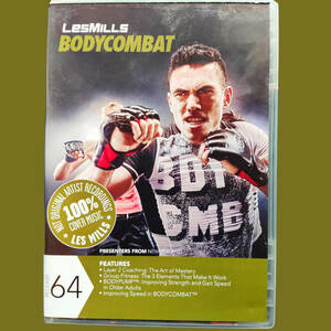 ボディコンバット 64 CD DVD LESMILLS BODYCOMBAT レスミルズ LESMILLS