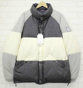 1J3349■未使用品 モンクレールガムブルー リバーシブルダウンジャケット Moncler Gamme Bleu