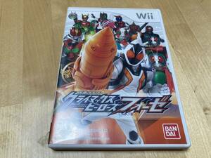 23-0065AC Wii 仮面ライダー クライマックスヒーローズ フォーゼ