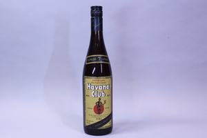 p-1844　未開栓古酒　ラム　Havana Club ハバナクラブ 7年 旧ボトル 750mL