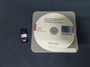 (NBC) Tektronix 80SSPAR ICONNECT S Parameter Sパラメータ・ソフトウェア (中古 0399)