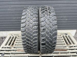 T418 中古タイヤ 28×8.50R15 LT 6PR DUNLOP GRANDTREK MT1 ダンロップ グラントレック 夏タイヤ サマータイヤ オフロードタイヤ 2本のみ