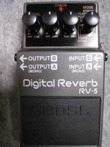 BOSS RV-5 Digital Reverb ボス デジタルリバーブ