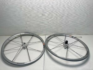 【★03-1699】■中古■SHIMANO WH-6500 700C クリンチャー 2個セット ホイールのみ（2155）