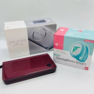 PSP3000 3DS LL RED×BLACK Tamagotchi Smart たまごっちスマート まとめ ゲーム SONY ソニー NINTENDO 任天堂 現状品 １円出品 おもちゃ