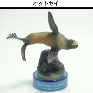 11.オットセイ 海洋堂 新江ノ島水族館への誘い２ ボトルキャップ フィギュア 検)非売品 松村しのぶ セブンイレブン限定 水族館立体生物図録