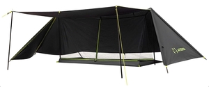ATEPA パップテント 軍幕テント 1～2人用 210Tポリエステル生地 通気 耐水 軽量 新品 送料込み