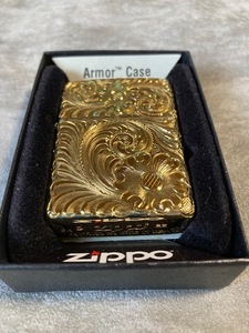 zippo x SILVER KING 五面掘り、新品未使用品！(C)