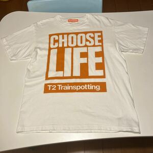 T2 トレインスポッティング2 キャサリンハムネット コラボ CHOOSE LIFE 半袖Tシャツ サイズM