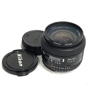 1円 Nikon AF NIKKOR 24mm 1:2.8 D カメラレンズ Fマウント オートフォーカス