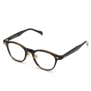 美品 掌 tana-gokoro タナゴコロ メガネフレーム T792 ウェリントン 手造 日本製 金子眼鏡 BRS ブラウンササ 50017279