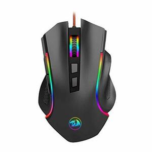 Redragon M602 NEMEANLION 3000 DPI USB Gaming Mouse for PC, 7 Buttons, (中古品)