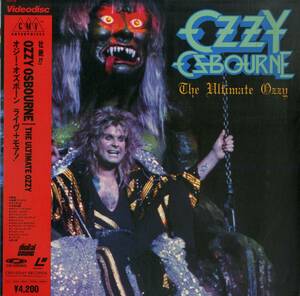 B00182551/【洋楽】LD/オジー・オズボーン (OZZY OSBOURNE)「The Ultimate Ozzy 1986 ライヴ+モア! (1988年・42LP-116・ヘヴィメタル)」
