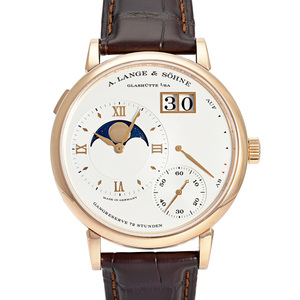 ランゲゾーネ A.LANGE SOHNE グランドランゲ1 ムーンフェイズ LSLS1394AA 139.032 シルバー文字盤 中古 腕時計 メンズ