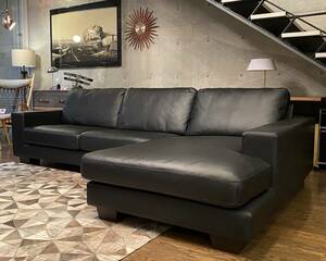 85万円 新同！Moda Sofa 280cm(検索 総革,カウチソファー,シェーズロング,イタリア,ミッドセンチュリー,カッシーナ、B&Bなどとも相性良,