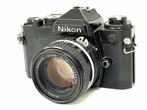 Nikon FE NIKKOR 50mm 1:1.4 ニコン フィルムカメラ ボディ レンズ ジャンク O8755353