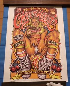 【限定サイン入りポスター】ロッキンジェリービーン Rockin’ Jelly Bean NAUGHTY CHEERHEADZ ポスター