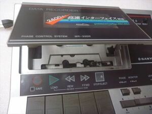 SANYO データレコーダー MR-33DR データレコーダー データレコーダ CMT MSX PC6001mk2 PC6601 PC8801 FM7 FM8等に