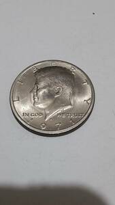 外国貨幣　硬貨　アメリカ　1971年 ケネディ　ハーフダラー
