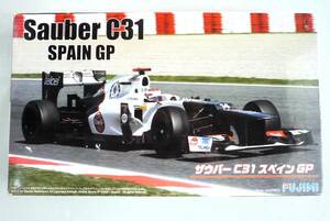 ★☆【定形外OK】未組立!フジミ 1/20 ザウバー C31 スペインGP~2013年製!小林可夢偉/セルジオ・ペレス~内袋未開封品【同梱可】[GC22B16]☆