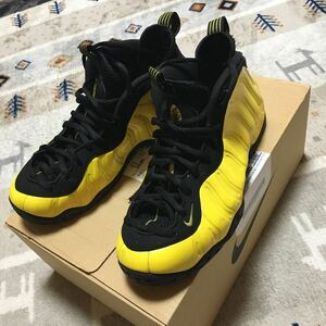 NIKE AIR FORMPOSITE ONE ナイキ エアフォームポジット ワン スニーカー 314996-701 27.5cm US9.5 イエロー 黄色 レア！