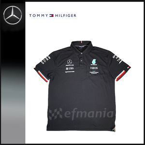 【非売品】 2021 メルセデスAMG F1 支給品 ポロシャツ トミーヒルフィガー ★ 日本GP 鈴鹿サーキット ルイス・ハミルトン