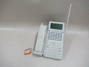 Ω ZZJ1 5556♪ 保証有 NTT αA1 東16年製 A1-(36)CCLSTEL-(1)(W) カールコードレス電話機 電池付・祝10000！取引突破！同梱可