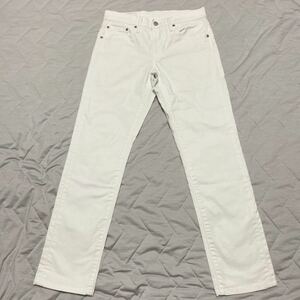 5C LEVIS リーバイス 511 デニム ジーンズ ジーパン パンツ 29 白 ホワイト ストレッチ 04511-2001 格安 SLIM スリム